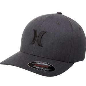 Hurley Men's Black Texture Baseball Cap S-M